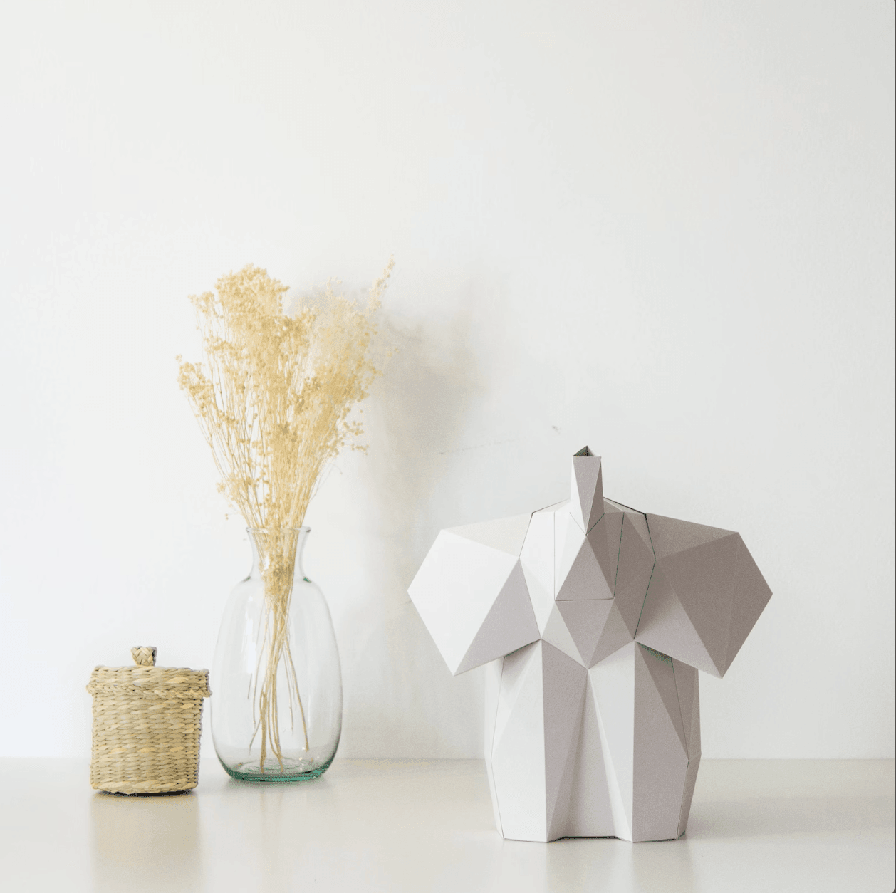 Luminária de PapelCraft Elefante DIY - Stoa Design 