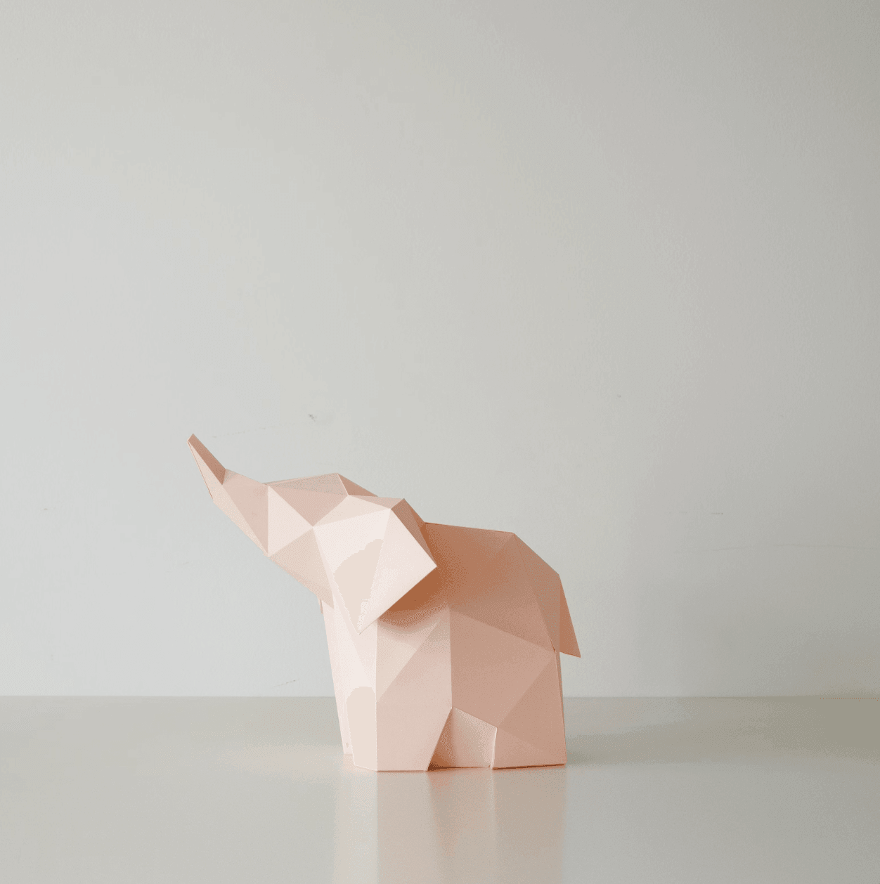 Luminária de PapelCraft Elefante DIY - Stoa Design 