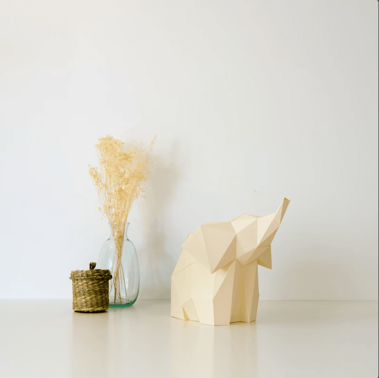 Luminária de PapelCraft Elefante DIY - Stoa Design 